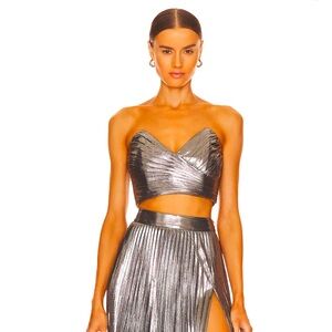 Nwot refrotete Sophia Top in Gunmetal